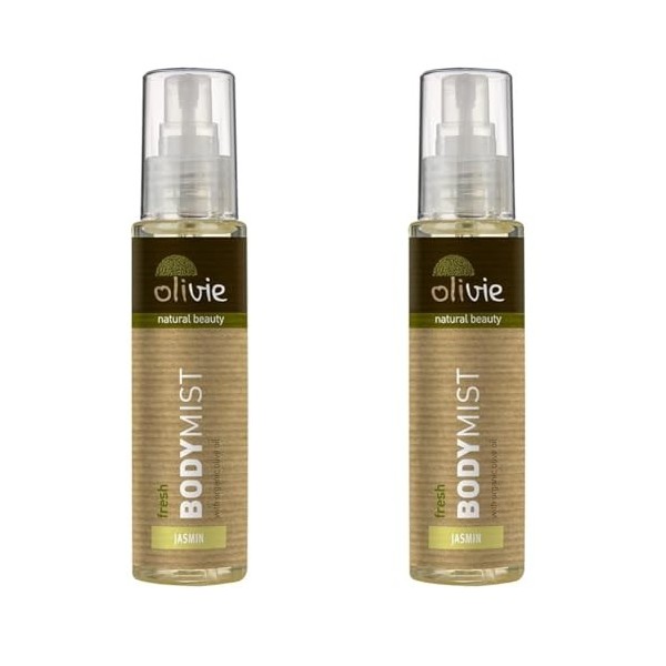 Brume pour le Corps Jasmin 100 ml Lot de 2 