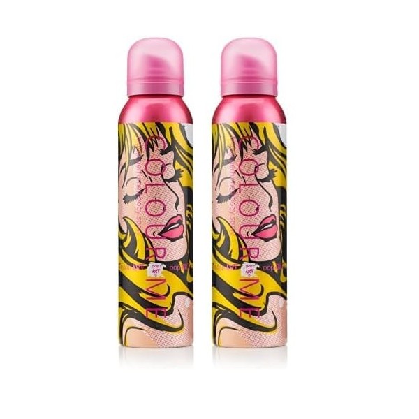 Colour Me Pop Art - Fragrance for Women - 150ml Body Spray, by Milton-Lloyd Lot de 2 