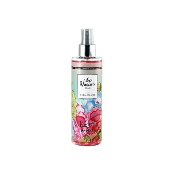 PRADY - Body Splash Vibrant Roses - 250ml - Vivez une expérience florale.