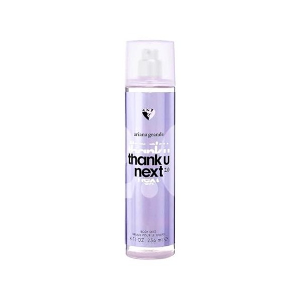 Thank You Next 2.0 by Ariana Grande Womens Body Mist 8.0 Oz 236ml