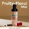 mCaffeine Coffee Body Mist - Aloe Vera Soothes and Nourishes Skin - Hyaluronic Acid Moisturizer - Water Based - Cherry Affair