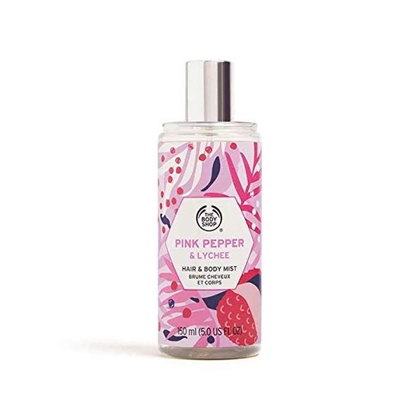 The Body Shop Pink Pepper & Litchi Brume cheveux et corps 150 ml