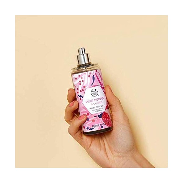 The Body Shop Pink Pepper & Litchi Brume cheveux et corps 150 ml