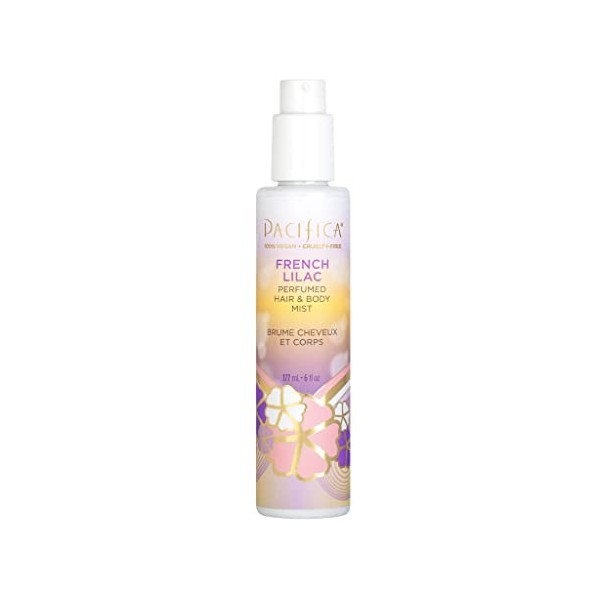 PACIFICA Brume parfumée pour cheveux et corps – Lilas français pour femme 170,1 g 1 pièce 