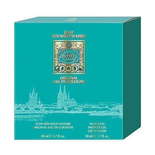 4711 Original | Coffret Eau de Cologne Flacon 50ml + Gel Douche 50ml