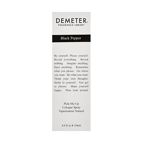 DEMETER Eau de Cologne pour Femme Black Pepper