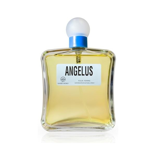 Angelu Eau De Cologne Intense 100 ml. Compatibles et Inspirés par Angel Thierry M., Parfum Pheromone pour Femme, Parfum Gener