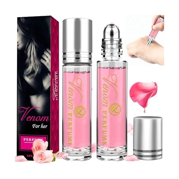 ELF-GRETTER 2 Pièces Parfum Pheromone Pour Femme, Phéromones Parfums, Eau de Parfum Femme, Parfum au Pheromone, Flavor Parfum