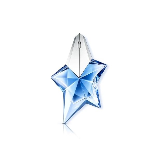 MUGLER ANGEL Eau de Parfum Rechargeable, Parfum pour Femme Ambré Gourmand, Parfum Féminin Eau de parfum Femme