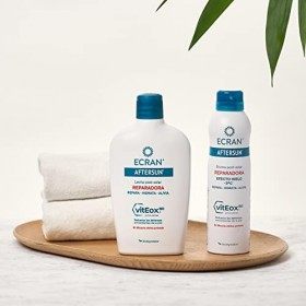 Ecran Aftersun Leche Post-solar Hidratante Y Reparadora - 400ml, Blanco, Almond