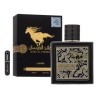 Qaed Al Fursan Original Parfum arabe longue durée importé de Dubaï avec atomiseur rechargeable 5 ml, parfum boisé et sophisti