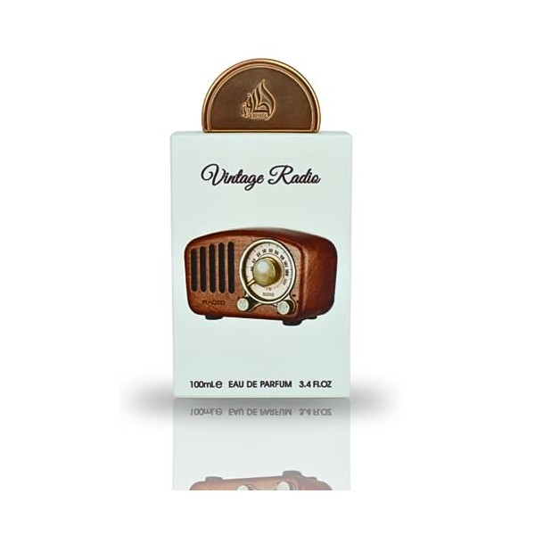 Vintage Radio by Lattafa for Unisex - 3.4 oz EDP Spray