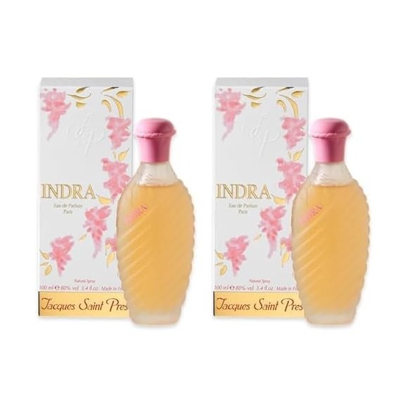 Urlic De Varens Jacques Saint Pres Indra Eau Parfum 100 ml Lot de 2 