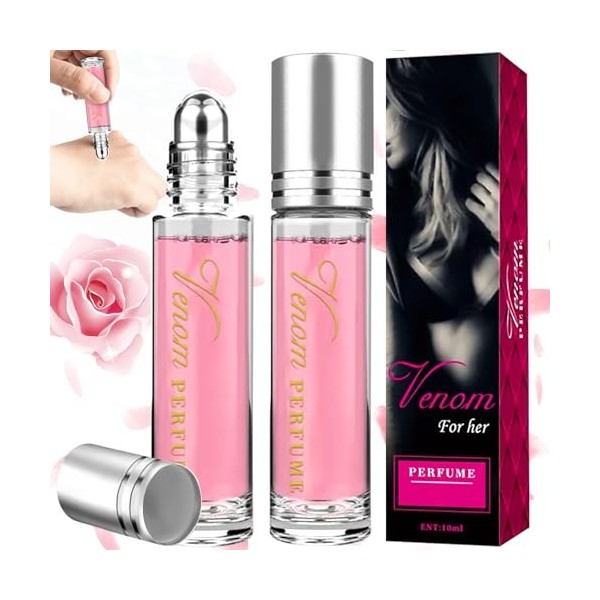 Dato Dalla Natura 2 Pièce Parfum Pheromone pour Femme, Phéromones Parfums, Femme de Pheromone Parfum, Parfum au Pheromone pou