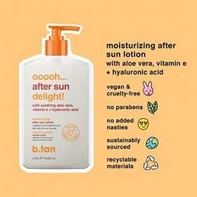 B.Tan Ooooh Aftersun Delight Sun Lotion For Unisex 16 oz Moisturizer