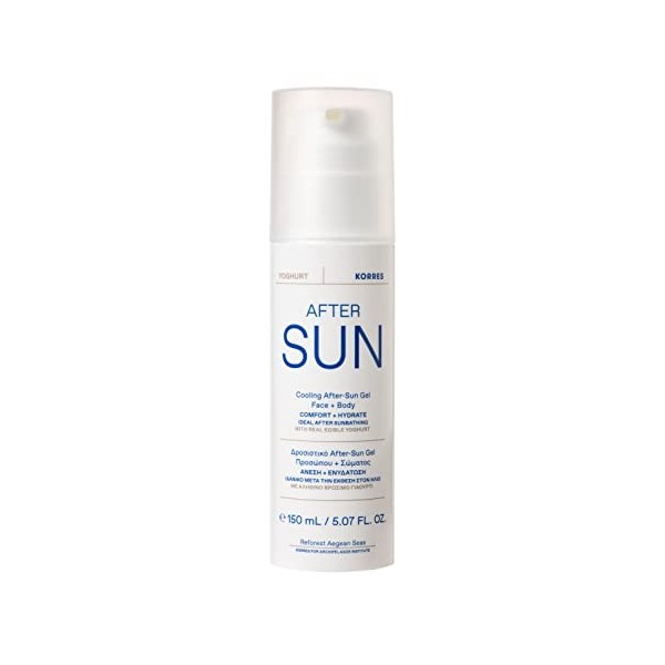 Korres Yogur After Sun Gel Refrescante 150 Ml