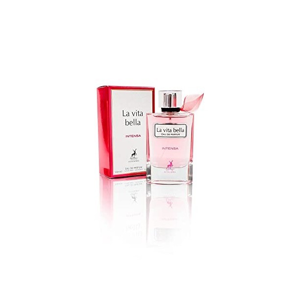 aClickAway La Vita Bella Intensa Eau de parfum pour femme en flacon vaporisateur 100 ml