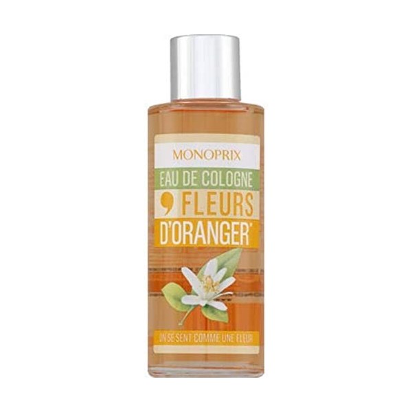 Monoprix Eau de Cologne fleurs doranger - Le flacon de 250ml