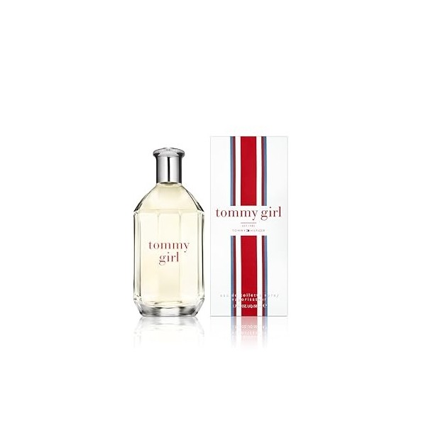 Tommy Hilfiger – Tommy Girl Eau de Toilette - 50 ml – Parfum Femme – Senteur Fruité Floral - Parfum Fleuri très Frais aux Not