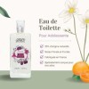 Eau de Toilette adolescente Belle Gosse ● Parfum féminin ● Parfum aux notes fruitées et florales fabriqué en France ● 95% d’o