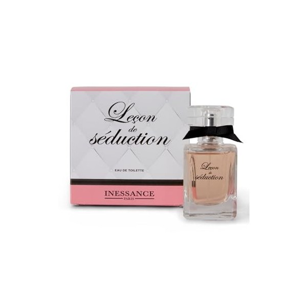 Inessance Paris - Eau de Toilette pour Femme Leçon de Séduction - Composition Orientale Fleurie Délicate - Fabriqué en France