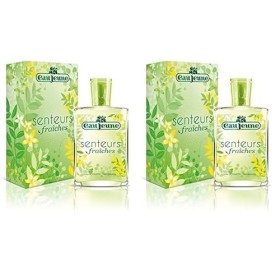 Eau Jeune - Eau de Toilette Senteurs Fraîches -75 ml Lot de 2 