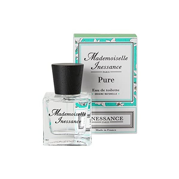 Inessance Paris - Eau de Toilette pour Femme Mademoiselle Inessance Pure - Parfum Délicat Floral et Lumineux - Flacon Moderne