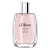 s.Oliver® Here and now Woman Set duo radieux fruité féminin avec eau de toilette 30 ml et gel douche 75 ml