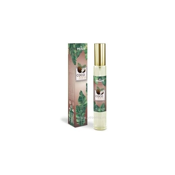 Prady - Eau de Toilette Coco Loco Frutal - 33 ML - Parfum fruité et exotique pour une touche de fraîcheur envoûtante.