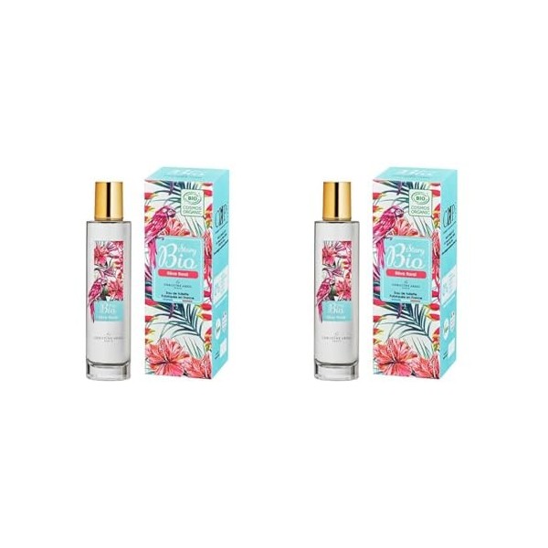 Christine Arbel Story Bio Rêve Floral Eau De Toilette Femme vaporisateur 50ml certifiée BIO COSMOS ORGANIC Lot de 2 