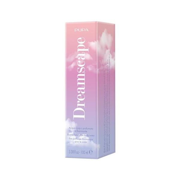 Dreamscape Scented and Glow Body Water by Pupa Milano for Women - 3.38 oz Body Water