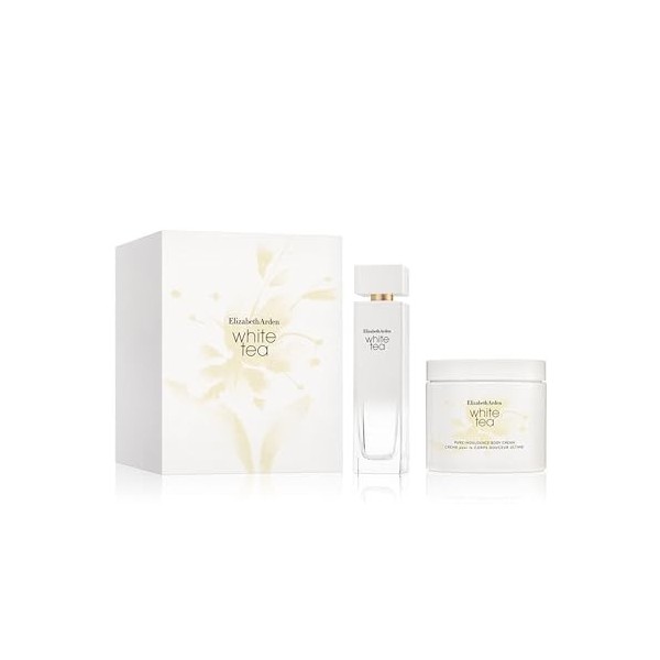 Elizabeth Arden Coffret Eau de Toilette White Tea, Eau de Toilette vaporisateur, cadeau femme, Senteur Florale et Pétillante