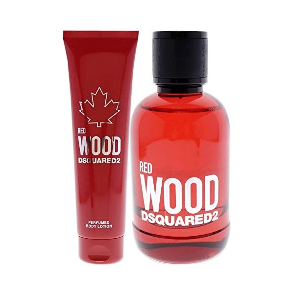 Dsquared2 Red Wood Eau De Toilette edt 100 Ml + Bl 150 Ml