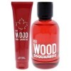 Dsquared2 Red Wood Eau De Toilette edt 100 Ml + Bl 150 Ml