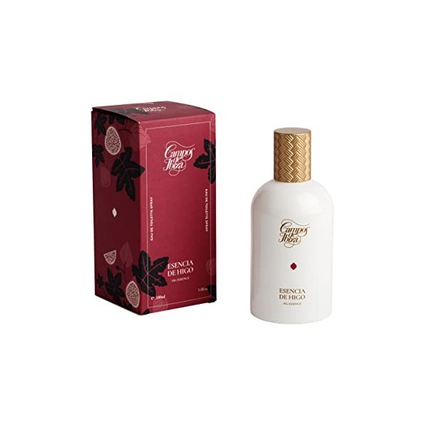 Eau de Toilette pour Femme et Homme CAMPOS DE IBIZA à la Figue – à lessence de Noix de Coco agrémentée de Feuilles de Figuie