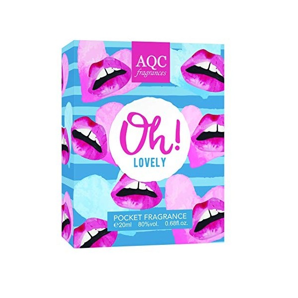 Eau de toilette de poche 20 ml AQC Fragrances- Collection Oh! - Lovely