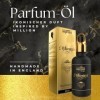 Bartstoppel Millionaires - Elixir - Huile de parfum pour femme - Avec huile de jojoba et dargan - Huile parfumée musc