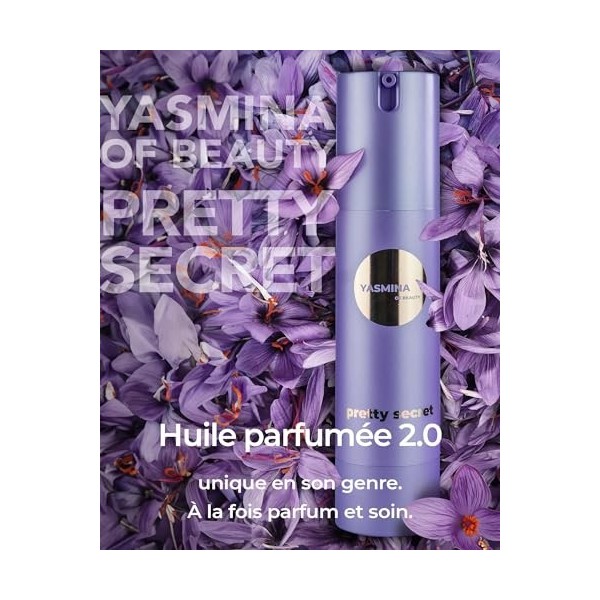 Yasmina of Beauty Pretty Secret, linvitation à la sensualité. La tubéreuse en note de tête dévoile un parfum intensément flo