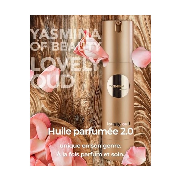 Yasmina of Beauty Lovely Oud, la touche de mystère. Son essence de lavande en note de tête offre une expérience olfactive uni