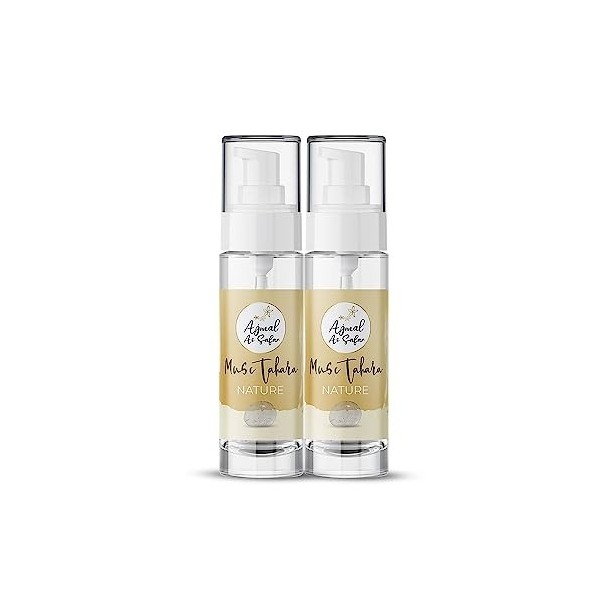 Lot de 2 Musc Tahara blanc Ajmal As Safar® nature 5ml