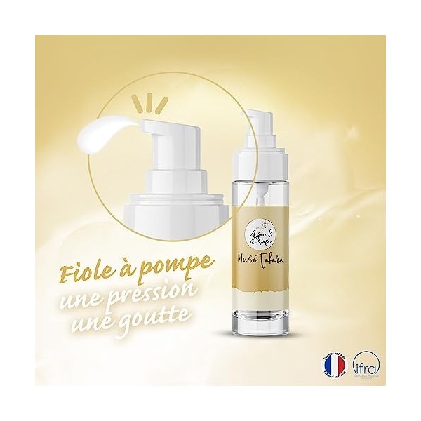 Lot de 2 Musc Tahara blanc Ajmal As Safar® nature 5ml