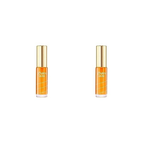 Jovan Musk Perfume Oil, 1er Pack 1 x 9.7 Ml Lot de 2 