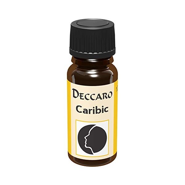 deccaro Huile aromatique Caribic, 10 ml huile de parfum 