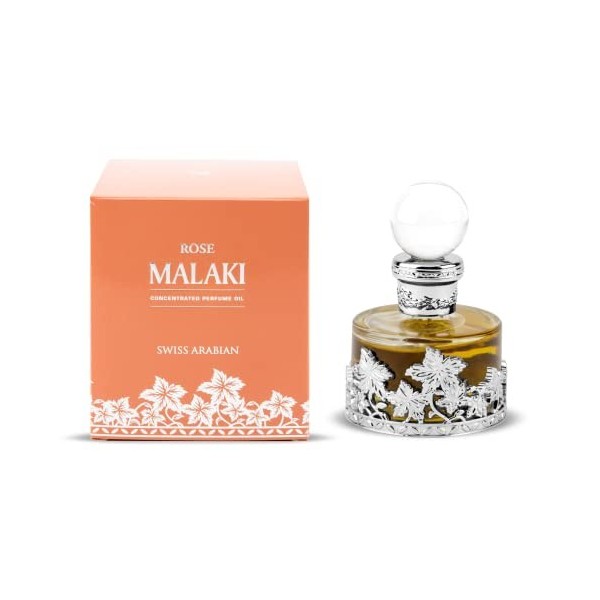 Rose Malaki by Swiss Arabian for Unisex - 1 oz Parfum Oil