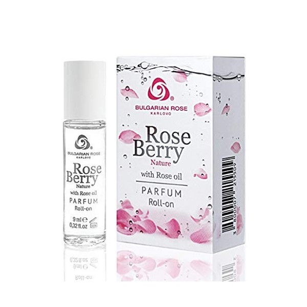 RoseBerry Roll-on de parfum avec huile de rose 9 ml