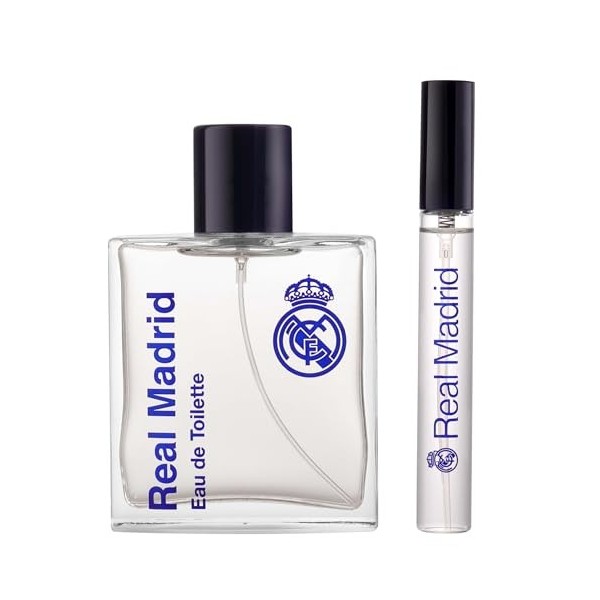 Real Madrid Eau De Toilette Spray 100ml Set 3 Piezas 2019