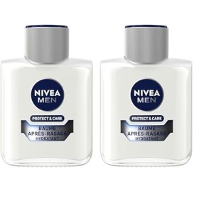 NIVEA MEN Protect & Care Baume Après-Rasage Hydratant 1 x 100 ml , Soin Après-Rasage enrichi en Vitamine E & Aloe Vera, Soin