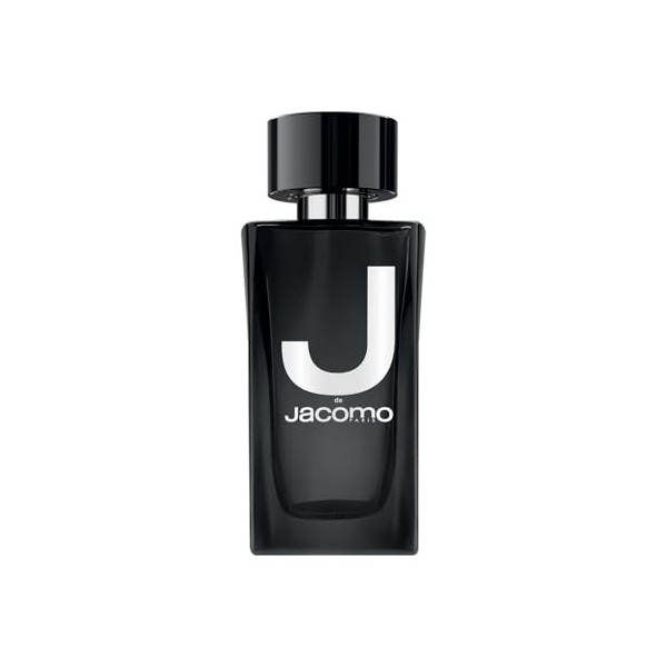 JACOMO - J De Jacomo - Eau De Toilette Homme - Parfum Homme Oriental Épicé Boisé - Poivre Noir, Chocolat & Patchouli - Spray 