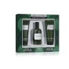 Geoffrey Beene, Coffret Trio Grey Flannel Eau de Toilette Vaporisateur pour Homme, Après-Rasage, Gel Douche, Senteur Boisée e