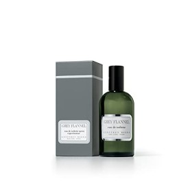 Geoffrey Beene, Coffret Trio Grey Flannel Eau de Toilette Vaporisateur pour Homme, Après-Rasage, Gel Douche, Senteur Boisée e